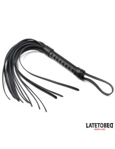 LATETOBED Flogger skórzany 50 cm — elegancki akcesorium BDSM 2