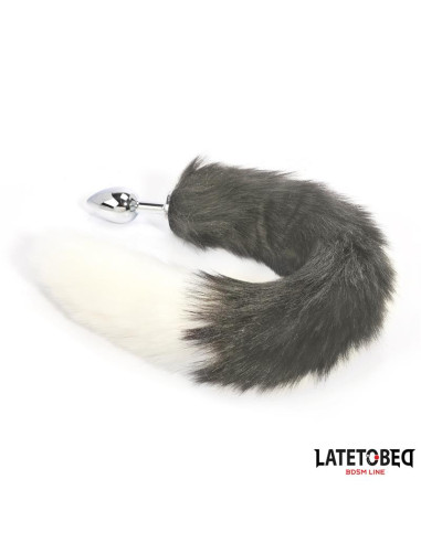 LATETOBED korek analny z ogonem 40 cm – elegancki akcesorium