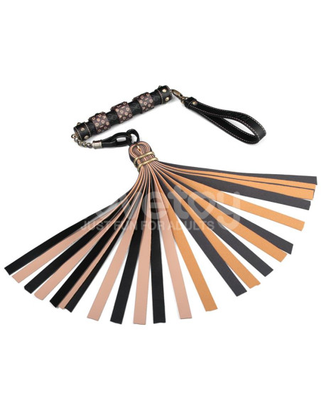 LOVETOY Rebellion Reign Flogger — elegancki flogger 59,7 cm