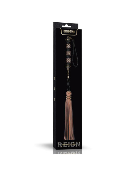 LOVETOY Rebellion Reign Flogger — elegancki flogger 59,7 cm