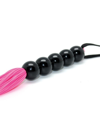 BONDAGE PLAY — flogger silikonowy 38 cm | Vibrans