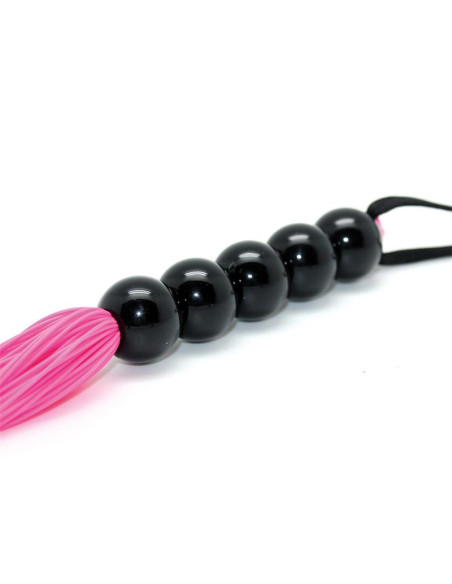 BONDAGE PLAY — flogger silikonowy 38 cm | Vibrans