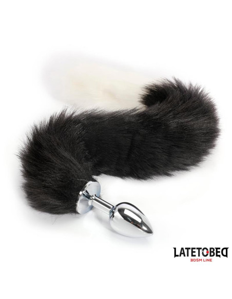 LATETOBED Fox Tail korek analny z ogonem 40 cm