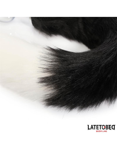 LATETOBED Fox Tail korek analny z ogonem 40 cm