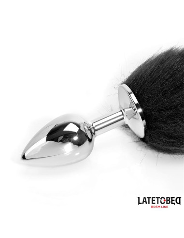 LATETOBED Fox Tail korek analny z ogonem 40 cm