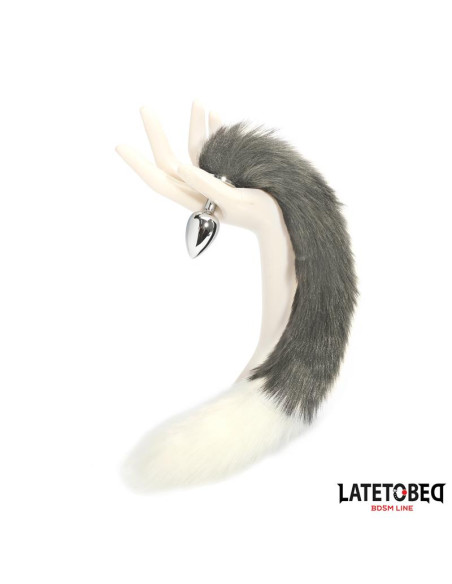 LATETOBED korek analny z ogonem 40 cm – elegancki akcesorium