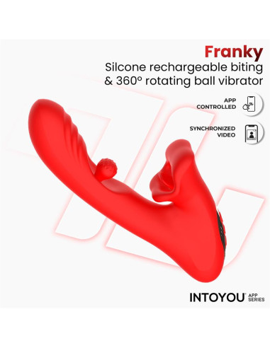 Franky Intoyou — wibrator obrotowy z aplikacją ActiveJoy