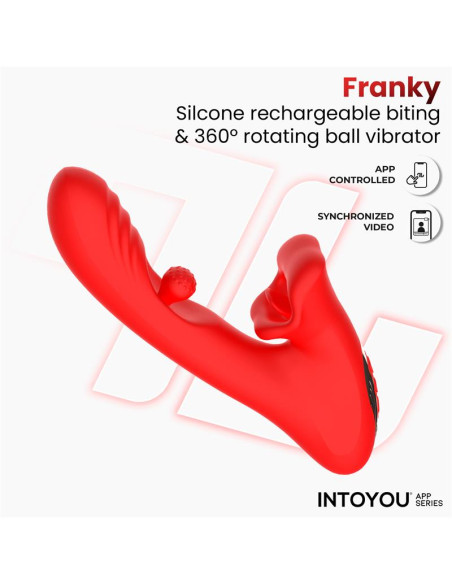 Franky Intoyou — wibrator obrotowy z aplikacją ActiveJoy