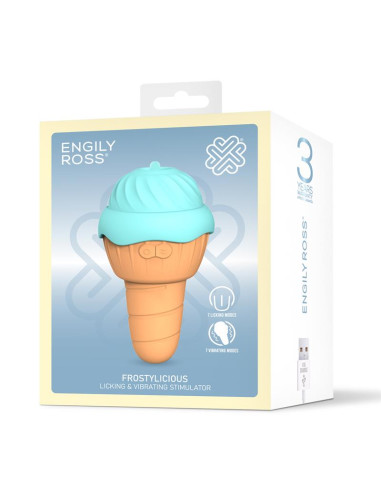 Engily Ross Frostylicious — stymulator z lizaniem i wibracją