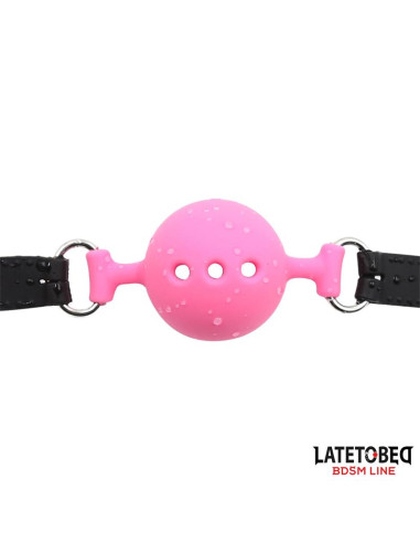 LATETOBED Breathable Silicone Ball Gag S — kula 4 cm