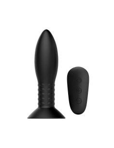 MR PLAY korek analny z wibracją i rotacją — elegancki, ładowalny 2