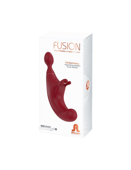 Fusion Vibe Adrien Lastic — potrójna stymulacja, USB, IPX7