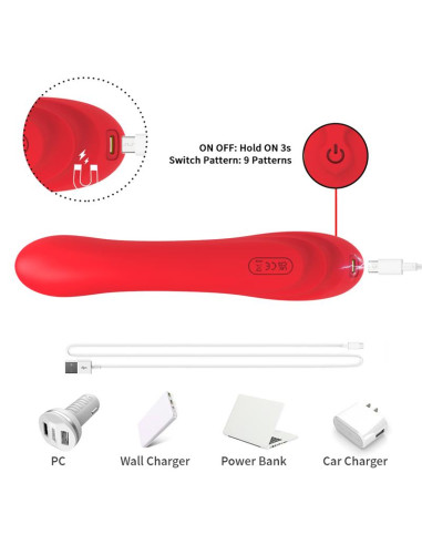 Urban Sky G-Spot Tickler – wibrator punktu G, 9 funkcji