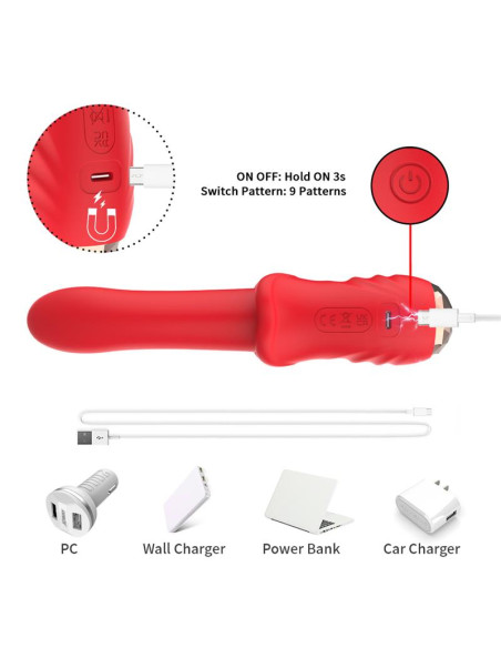 Urban Sky — wibrator do punktu G z wyświetlaczem