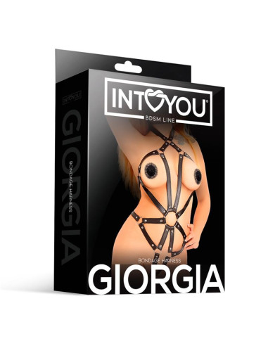 Giorgia Bondage — regulowana uprząż full body | Vibrans