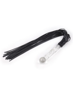 Glass Handle Flogger 70 cm — Latetobed BDSM Line