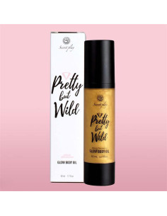 Secret Play Glow - rozświetlający olejek do ciała 50 ml