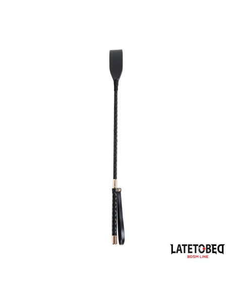 LATETOBED Gold Metal crop 45 cm — elegancki riding crop