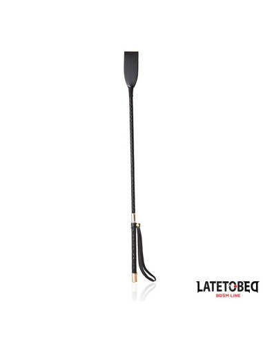 Latetobed Gold Metal Crop 60 cm — elegancki riding crop