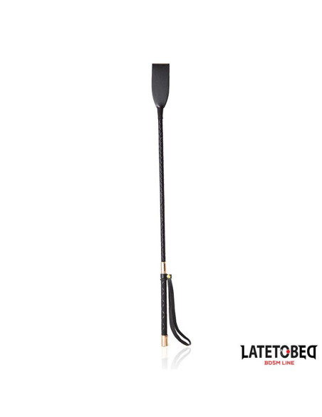 Latetobed Gold Metal Crop 60 cm — elegancki riding crop