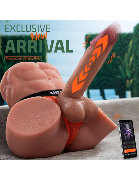 XISE Gretel — półtułów z odłączalnym dildo i aplikacją