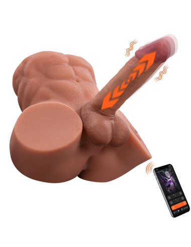 XISE Gretel — półtułów z odłączalnym dildo i aplikacją
