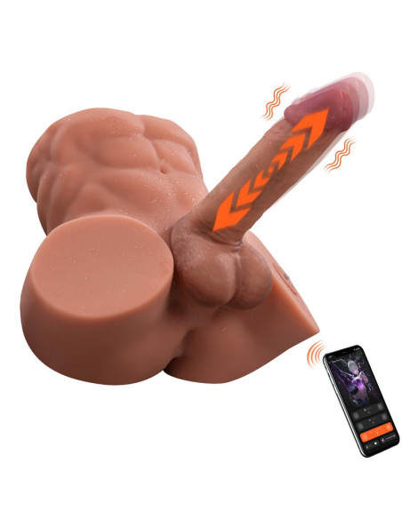 XISE Gretel — półtułów z odłączalnym dildo i aplikacją