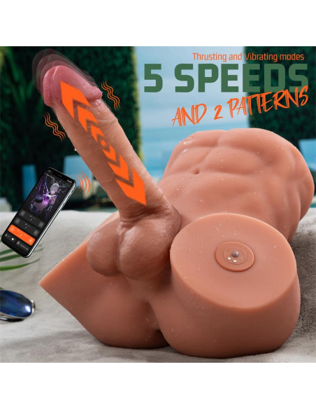 XISE Gretel — półtułów z odłączalnym dildo i aplikacją