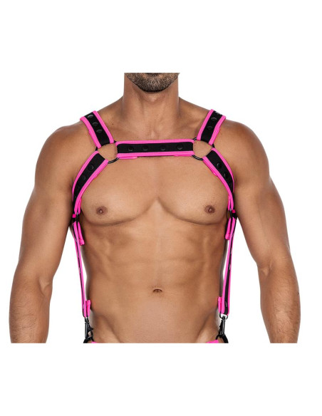 CUT4MEN Neo Chest Harness — neonowy harness z neoprenu
