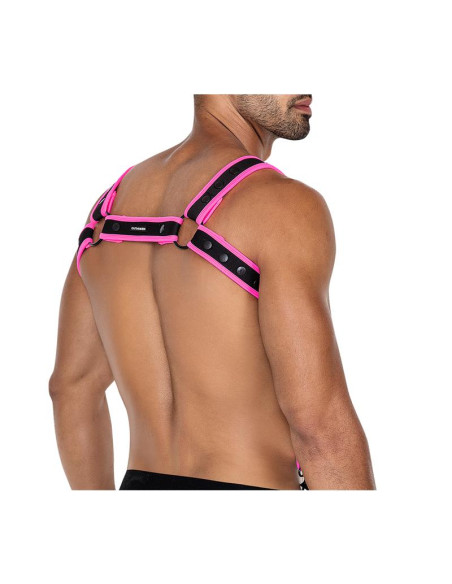 CUT4MEN Neo Chest Harness — neonowy harness z neoprenu