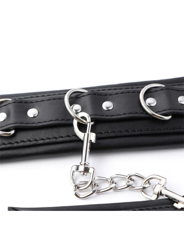 Regulowane wyściełane kajdanki LATETOBED — eleganckie kajdanki BDSM