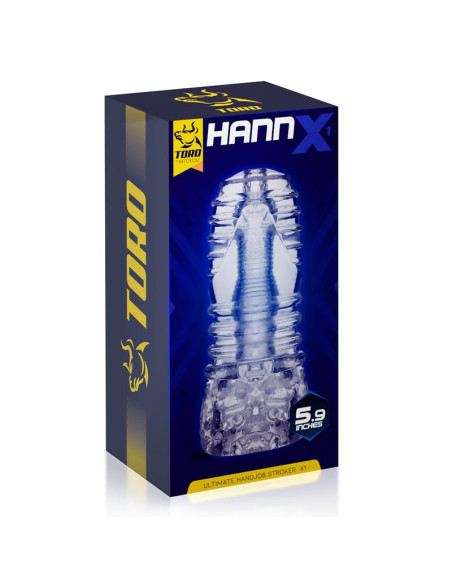 MINOTHOR Hannx1 – rękaw masturbacyjny 15 cm | Vibrans