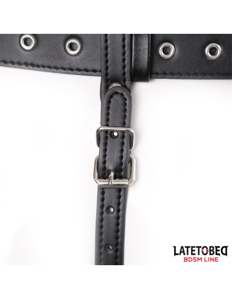Regulowany pas harness Latetobed BDSM Line — elegancki dodatek