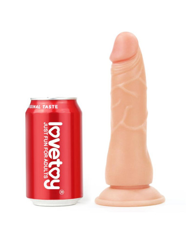 Lovetoy Easy Strapon 19 cm – realistyczny harness
