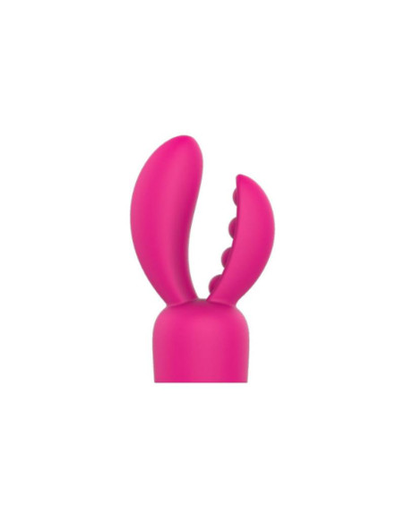 NALONE Head Massager Ripple Fuchsia — silikonowa końcówka