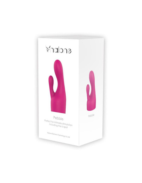 NALONE Head Massager Ripple Fuchsia — silikonowa końcówka