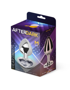 Afterdark korek analny z kryształkiem — rozmiar M 2