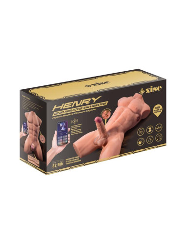 XISE Henry tors z odłączanym dildo i sterowaniem aplikacją