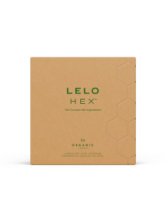 LELO HEX Organic — prezerwatywy 36 szt. | Vibrans