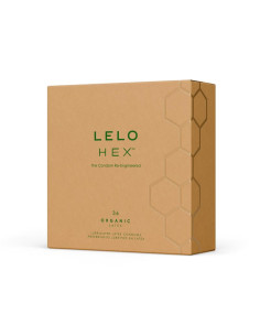 LELO HEX Organic — prezerwatywy 36 szt. | Vibrans 2