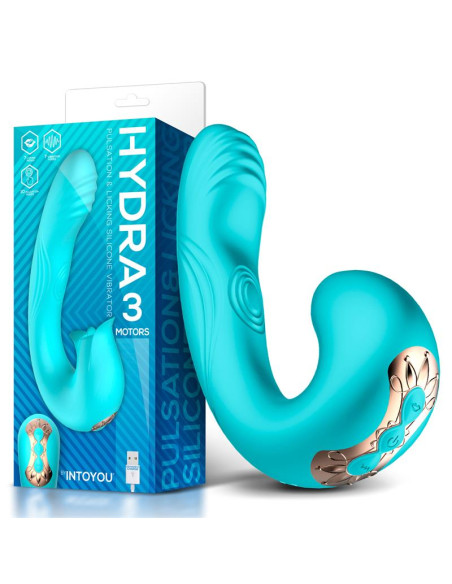 IntoYou Hydra — wibrator 3 silniki, pulsacja i stymulator łechtaczki