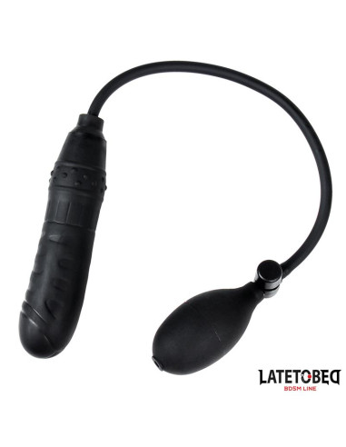 LATETOBED Inflatable Dildo z ręczną pompką