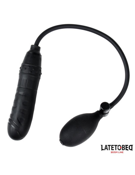 LATETOBED Inflatable Dildo z ręczną pompką