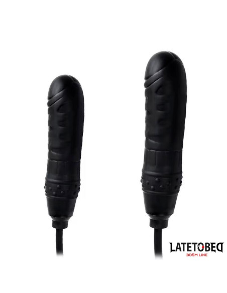 LATETOBED Inflatable Dildo z ręczną pompką
