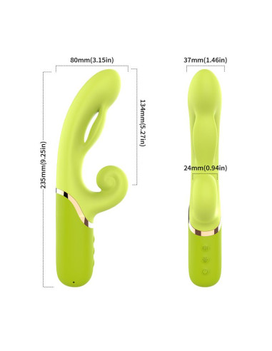 Urban Sky Inflatable Rabbit — elegancki wibrator króliczek