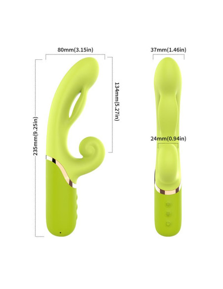Urban Sky Inflatable Rabbit — elegancki wibrator króliczek