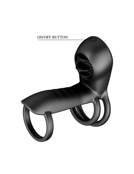PrettyLove Jammy – potrójny wibrujący pierścień USB
