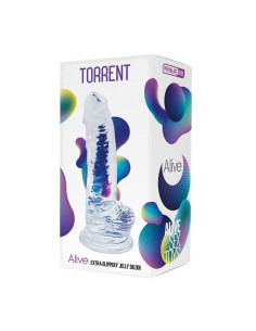 ALIVE Jelly Dildo Torrent 20,6 cm — realistyczne dildo 2