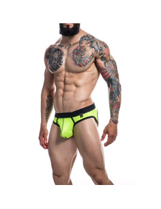 CUT4MEN Jockair Provocative Neon Lime – jockstrap męski