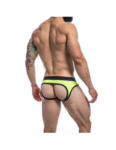 CUT4MEN Jockair Provocative Neon Lime – jockstrap męski 2